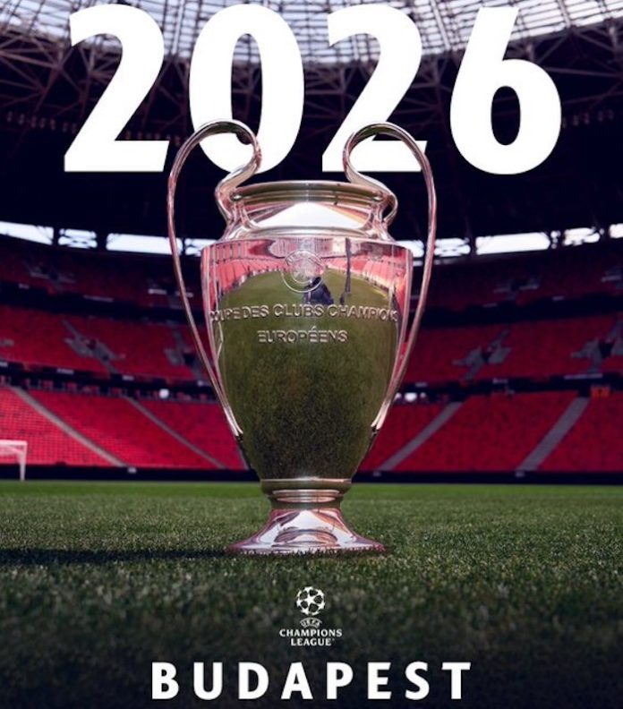 Budapest acogerá la final de la Copa de Europa en 2026