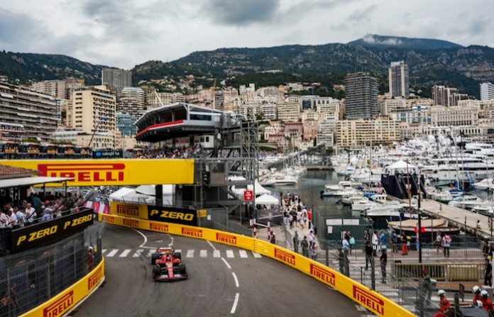 Leclerc encabeza la segunda práctica en Mónaco por delante de Hamilton y Alonso