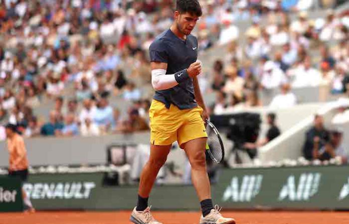 Alcaraz firma su mejor estreno en París