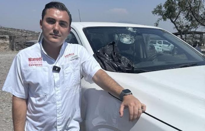 Caen tres por ataque a candidato de Morena a la alcaldía de García