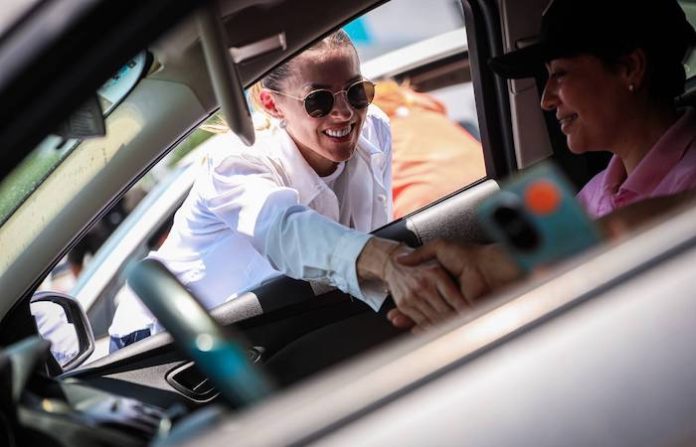 Va Mariana por la modernización de parquímetros con la finalidad de acabar con la corrupción