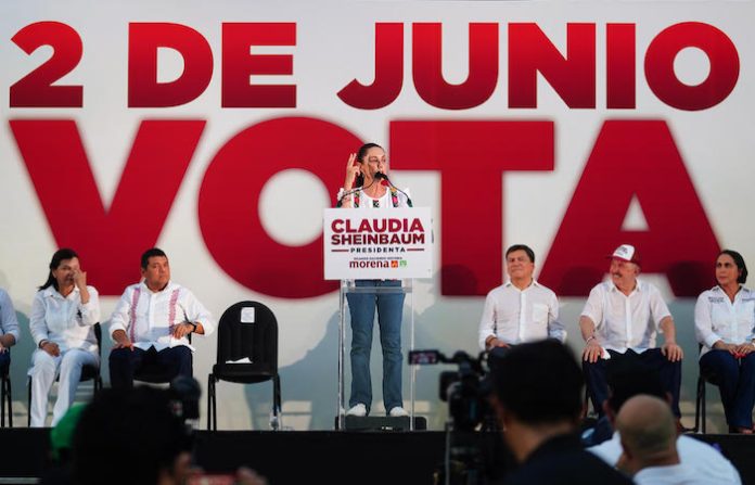 ’Vamos con alegría, con esperanza a las urnas, porque nuevamente el triunfo será del pueblo”; dice Claudia en su visita a Tabasco