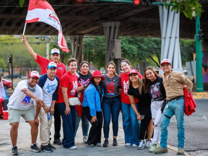 Con alta confianza de obtener la victoria cierra Lorena de la Garza