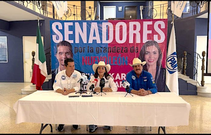 Karina Barrón y Fernando Margáin se comprometan a impulsar proyectos en favor de productores agrícolas y ganaderos de la entidad