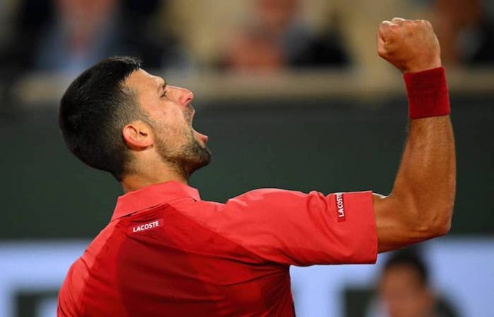 Djokovic sigue levantando su muro en París