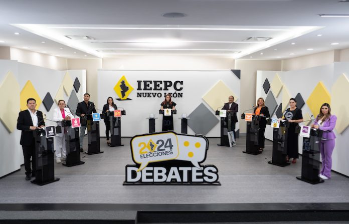 Confrontan ideas en debate por Alcaldía de Escobedo