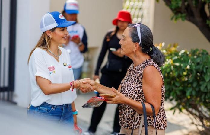 Lorena de la Garza llama a votar por la seriedad y la experiencia el próximo 2 de junio