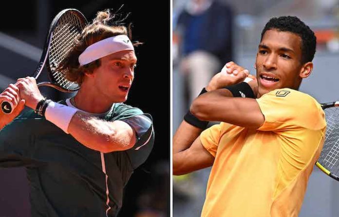 Rublev y Felix se encuentran en una sorpresiva final en Madrid