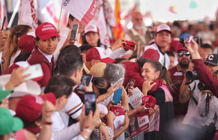 ‘’Lo único que va a hacer Morena cuando llegue a Guanajuato es traer paz y prosperidad a los guanajuatenses’’, puntualizó Sheinbaum