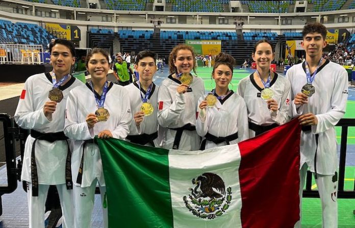 Selección de taekwondo cierra con siete preseas en Río Open 2024