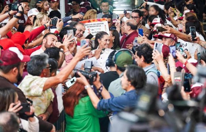 La Ciudad de México es progresista, no es de derecha y por eso la 4T va a ganar el próximo 2 de junio: Claudia Sheinbaum