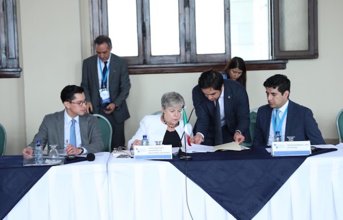 México, Guatemala y EU abordan temas de migración en reunión de cancilleres