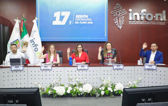 Emite INFONL 35 resoluciones y 1 acuerdo en 17ª sesión ordinaria