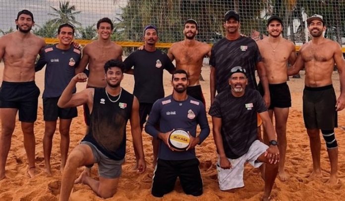 Voleibolistas de playa realizan campamento en Brasil con vistas al Preolímpico NORCECA Tlaxcala 2024