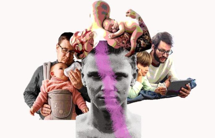 Modela equidad de género nuevo rol de paternidad