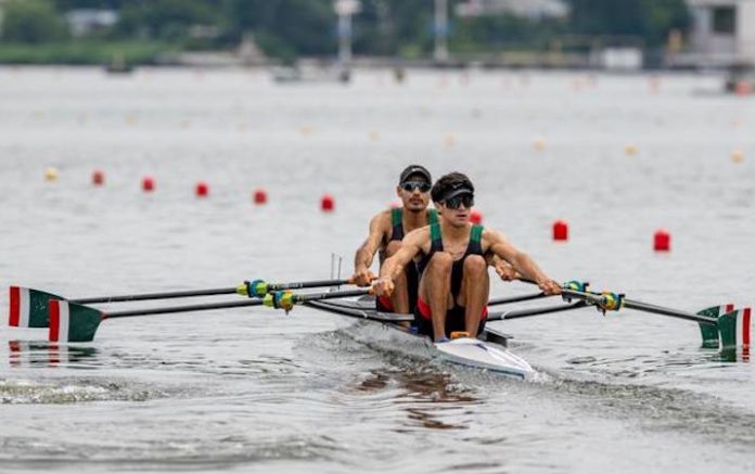 Alexis López y Miguel Carballo ganan plata en Copa Mundial de Remo en Polonia