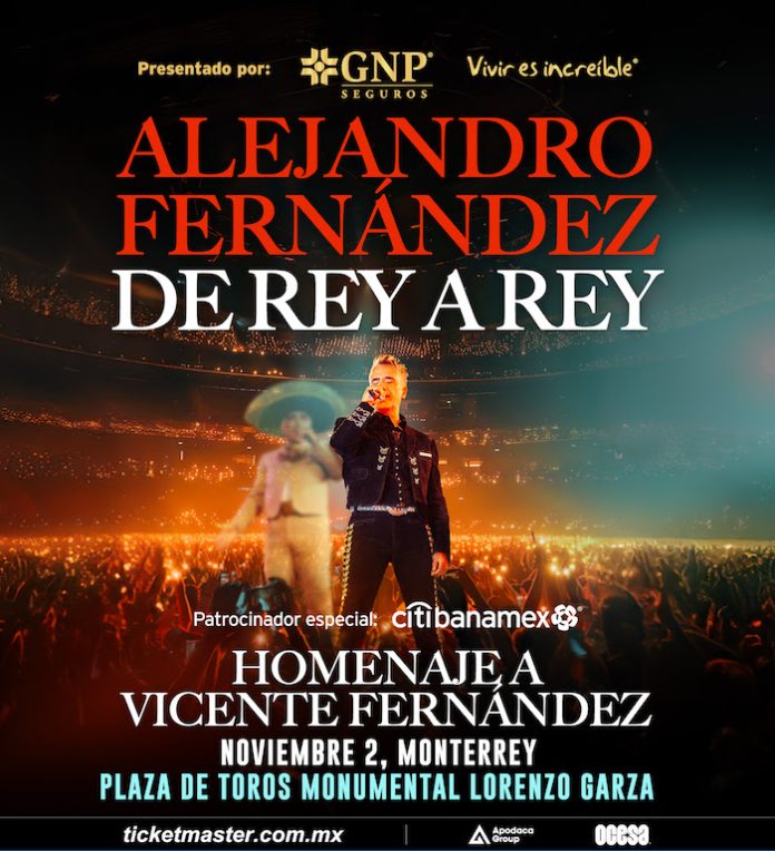 Alejandro Fernández: De Rey a Rey un homenaje a Vicente Fernández