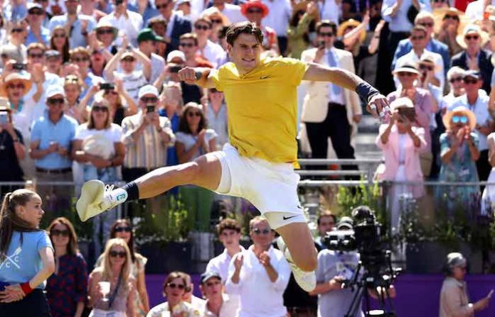 Alcaraz se despide del Torneo de tenis de Queen’s tras caer ante británico Jack Draper