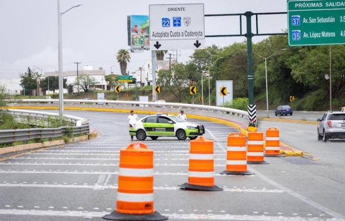 Guadalupe implementa cierres viales y analiza daños por tormenta Alberto