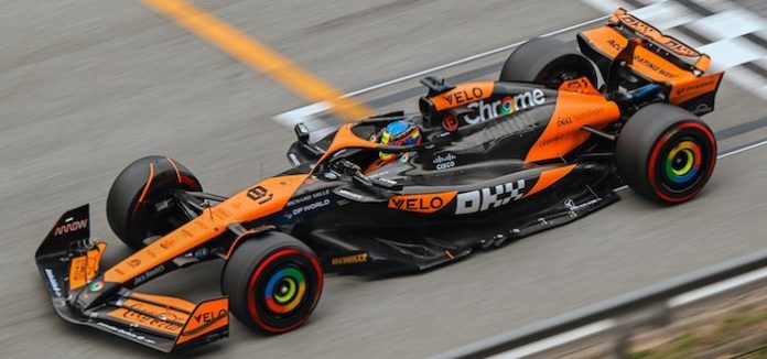 Norris sorprende a Verstappen en España y le roba la pole por 0,02 segundos