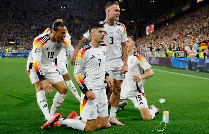 Alemania vence a Dinamarca 2-0 en octavos : la anfitriona ya está en cuartos