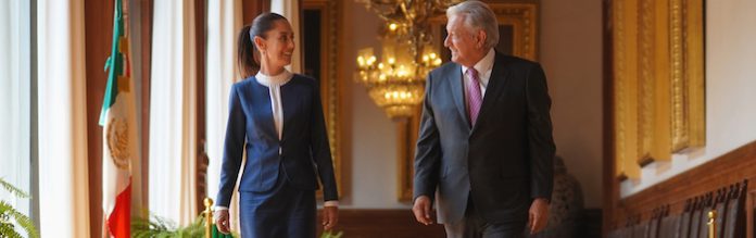 Inversionistas están preocupados porque AMLO gobierne detrás de Sheinbaum: WSJ