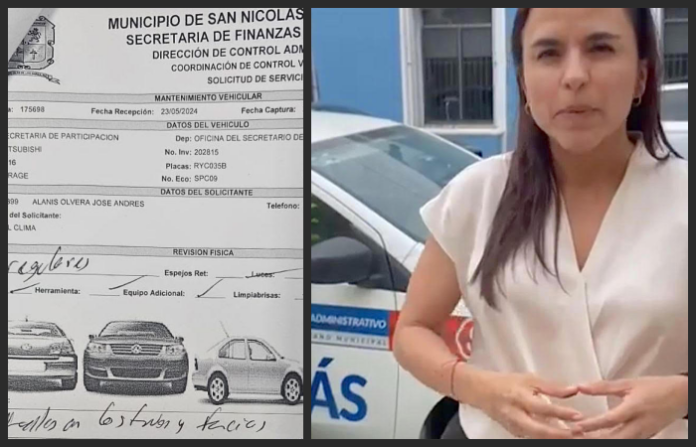 Mandan decirle a candidata desde San Nicolás que no confunda; es una auto averiado