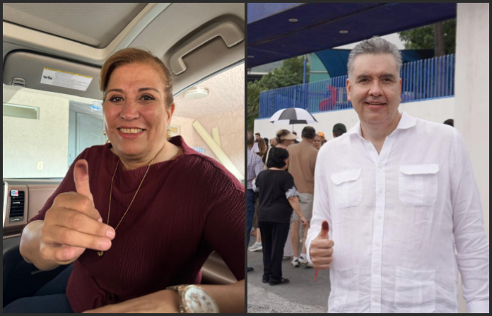 Waldo Fernández y Judith Díaz participan en las elecciones más grandes de México