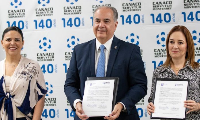 Fortalecerán calidad y competitividad en Turismo a través de convenio con CANACO SERVYTUR Monterrey