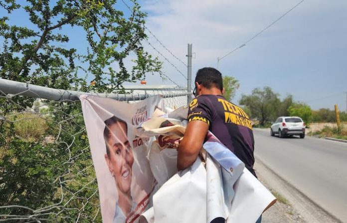 Manda retirar Andrés Mijes su propaganda electoral