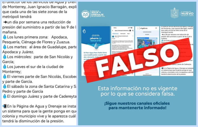Desmiente AyD información que corre en las redes sociales sobre reducciones en las colonias