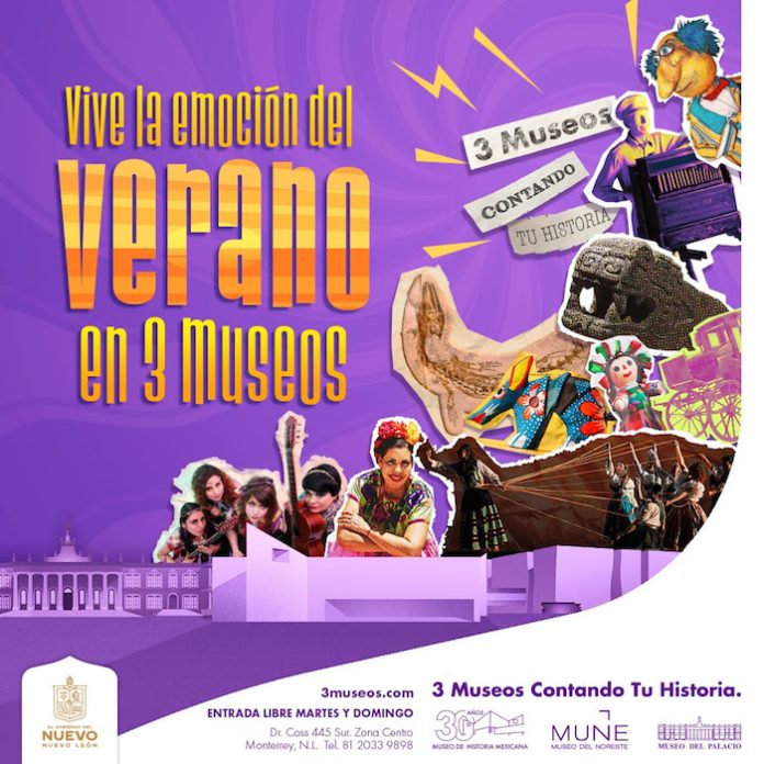 Vive la emoción del verano en 3 Museos