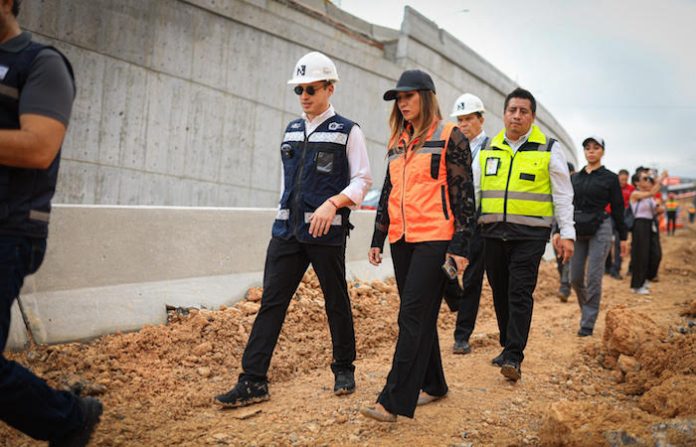 Supervisa Colosio obra en Leones y Puerta de Hierro: va a tiempo confirmó