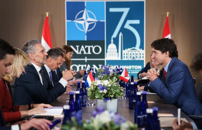 Canadá esperar destinar el 2% de su PIB en defensa para 2032, dice Trudeau