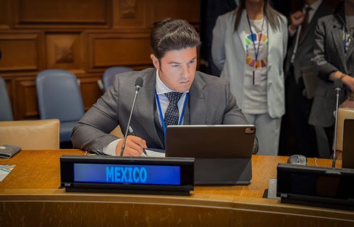 Destaca Samuel García en la ONU esquemas de reciclaje y recuperación de alimentos para sector educativo