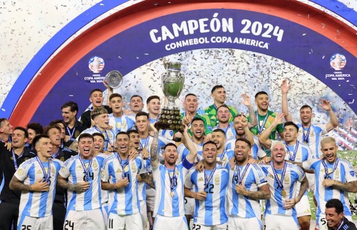 Argentina derrota a Colombia en tiempo extra y gana la Copa América