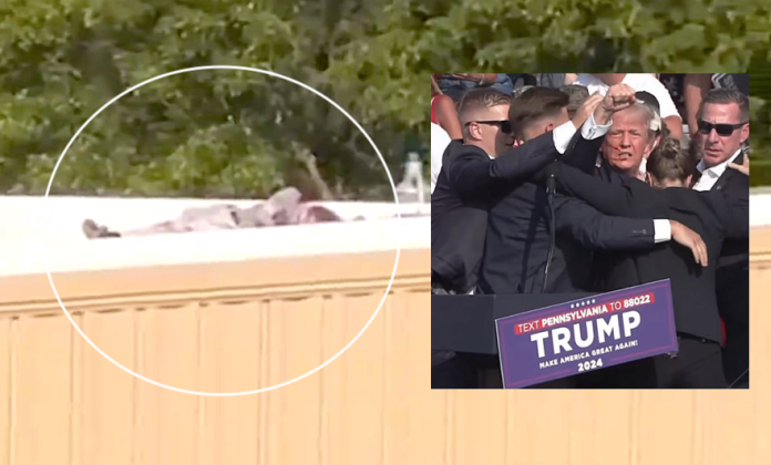 Video: Matan al sospechoso de disparar en el mitin de Trump, según medio