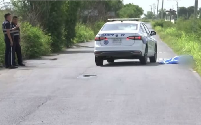 Encuentran a hombre sin vida sobre tramo en Cadereyta