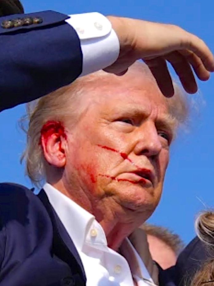 “Una bala atravesó la parte superior de mi oreja”: Trump emite mensaje tras atentado en su contra