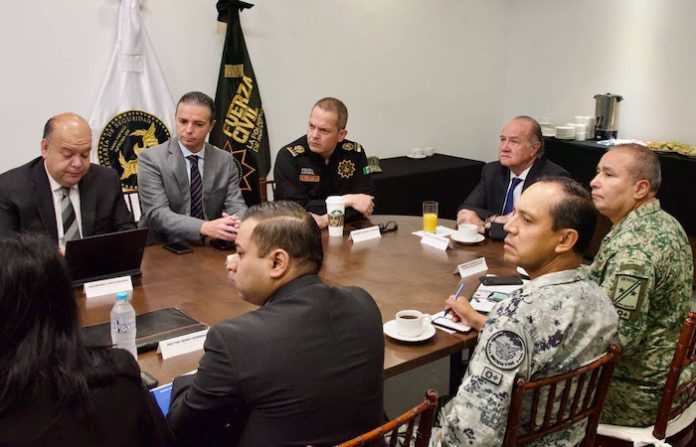 Acuerda Grupo de Coordinación para la Seguridad de NL, cinco nuevas regiones para combatir y disminuir delitos de alto impacto
