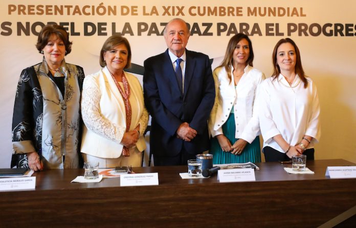 Será NL sede de la Cumbre Mundial de Premios Nobel de la Paz; reconocerán a Monterrey como Ciudad de Paz