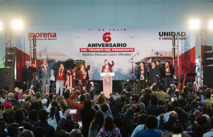 Sheinbaum se compromete a continuar legado de presidente mexicano López Obrador