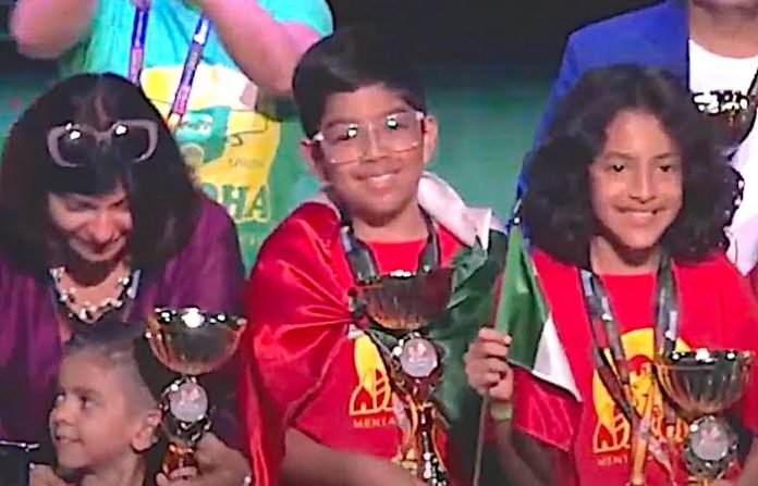 Gana estudiante de Guadalupe el Campeonato Internacional de Aritmética Mental