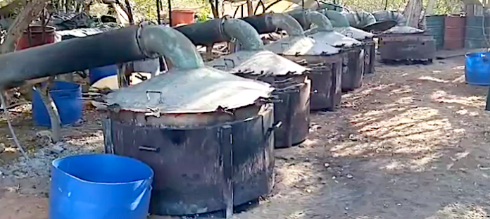 Video: Marina de México desmantela el segundo “narcolaboratorio” más grande hallado desde 2018