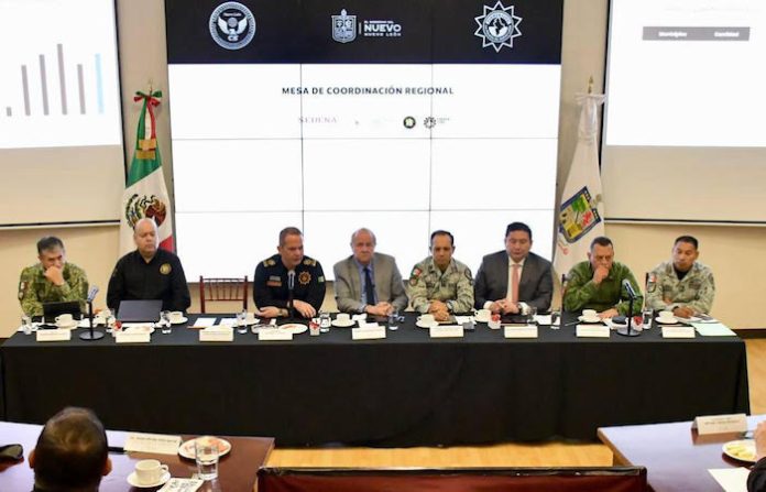 Sesiona Grupo de Coordinación para la Seguridad en NL