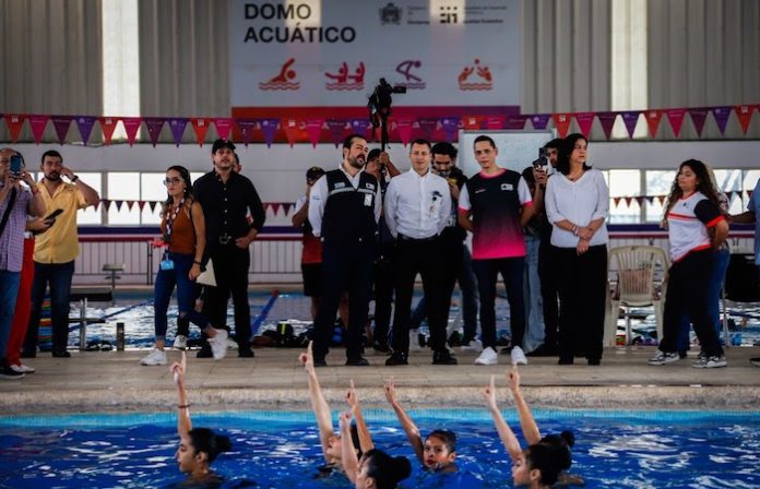 Recorre Colosio Domo Acuático de Ciudad Deportiva rehabilitado