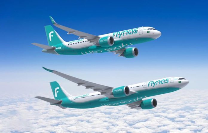 Aerolínea saudí Flynas sella acuerdo para adquirir 160 aviones Airbus