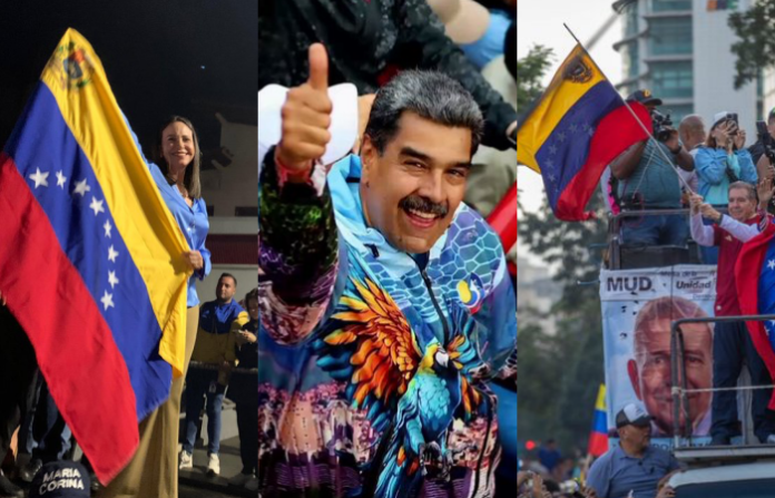 Candidatos presidenciales venezolanos cierran actividades de campaña electoral