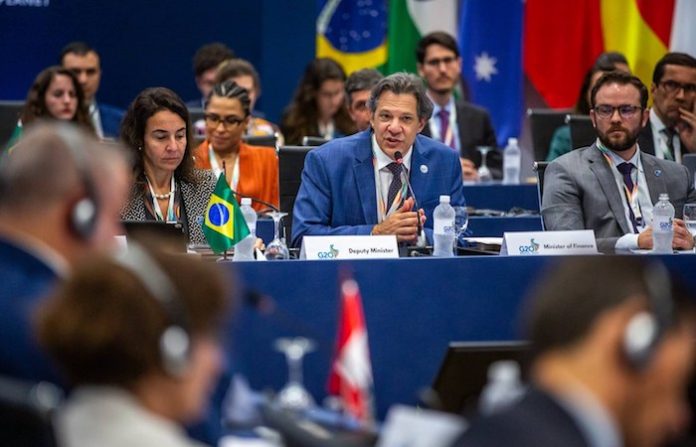 El G20 asume propuesta de Brasil de tasar a los billonarios, indica ministro de Economía