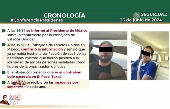 EU informó a México del arresto de narcos de Sinaloa “Mayo” Zambada y el hijo del Chapo